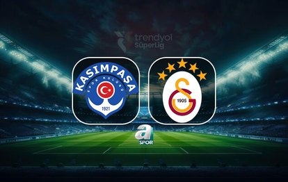 Kasımpaşa - Galatasaray maçı saat kaçta, hangi kanalda?